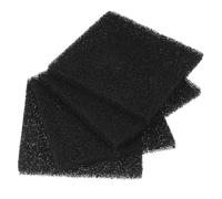 DOITOOL Filtres à Compost Carrés en Mousse Noire pour Poubelle et Bac à Compost, 4 Pièces, Multi-usage et Remplacement Facile, Cuisine
