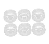 DOITOOL Housse De Cuisinière à Gaz Transparente En Pp, Double Protection Résistante, Lot De 6 Pièces, Adaptée Cuisine Sécurisée