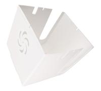 DOITOOL Housse de Protection Ouvertures D'aération en Plastique Blanc Installation Facile et Durabilité Renforcée pour Pompe de Piscine Extérieure pour Jardin et Usage Industriel