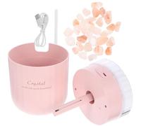 DOITOOL Humidificateur D'air Grande Capacité en Pierre Minérale, Fonctionnement Silencieux Usb, Diffuseur D'aromathérapie pour Maison, Matériau Abs et PC