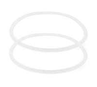 DOITOOL Joint D'étanchéité Accessoires 2pcs en Silicone Solide et Portable pour Boîte à Lunch Isotherme pour Boîte Alimentaire Blanche des Étudiants