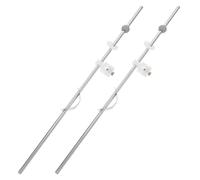 DOITOOL Kit de Remplacement 2pcs pour Bouchon Lavabo Pop Up en Métal et Plastique Tige de Support Allongée, Installation Simple pour Environnement Salle de Bain Résidentielle