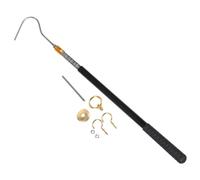 DOITOOL Kit de Système de Traction Crochets Robustes en Acier Inoxydable pour Échelle de Grenier Solution Fiable pour Accès Facile aux Combles et Entrepôts