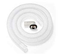 DOITOOL Kit de Vidange Climatiseur Fenêtre - Tuyau Transparent 1m et Coude | Raccord Coudé 20mm avec Joint Anti-Fuite et Tube d'Évacuation Condensats Climatiseur Mobile, Unité Split, Accessoire Drainage