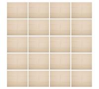 DOITOOL Lot de 2 Paquets de Serviettes en Papier Jetables Rectangulaires Beiges, Double Couche, Faciles à Déplier, pour Pique-niques ou Mariage