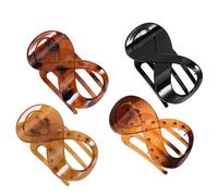 DOITOOL Lot de 4 barrettes à cheveux pour femmes Barrettes françaises vintage antidérapantes Accessoires pour cheveux pour filles pinces à pour le style des demoiselles d'honneur et