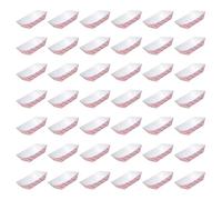 DOITOOL Lot de 50 Plateaux Alimentaires Jetables Rouge à Motif Quadrillé pour Buffet Traiteur, Accessoires Cuisine Pratiques et Résistants pour Fêtes et Réceptions