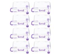 DOITOOL Mini-boîtes Valise Style 8pcs Réutilisables pour Décorations de Mariage et Fêtes Thème du Voyage, pour Garder Petits Ornements