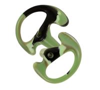 DOITOOL Oreillette en Silicone Conduit d'air, Confort | Embout Souple et Flexible, Compatible Tubes Acoustiques, Design Minimaliste, Usage pour Sécurité et Événements
