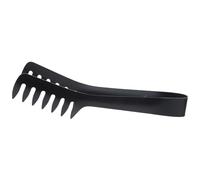 DOITOOL Pince à Pâtes en Acier Inoxydable Noir Mat 10 MM Multifonctionnelle pour Servir Spaghettis Bacon et Buffet Outil la Cuisine Résistant Adapté Barbecue et Repas Quotidiens