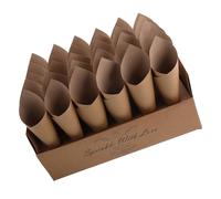DOITOOL Plateau à Confettis avec Support en Papier de Cône, Matériau Sûr et Design Unique pour Fêtes et Célébrations, Ensemble 1 Set pour Décoration de Mariage