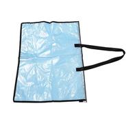 DOITOOL Pochette pour Affiches Sac de Rangement avec Poignée Pochette Zippée Transparente pour Portfolio Sac Imperméable pour Œuvres Art Étui de Rangement pour Documents Organisateur