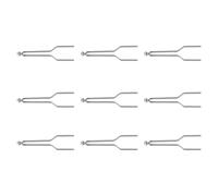 DOITOOL Pointe à haute impédance 9pcs, Conseil pour machine à pyrogravure 1 MM en alliage nickel-chrome, compatibles machine pyrograveur 30-50 W, sans ramollissement, pour gravure fine
