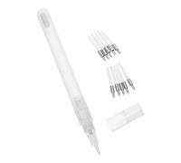 DOITOOL Pointes de Stylo à Peinture 0,5mm Fines pour Marqueurs de Retouche | Kit de Recharge avec Tube Vide, Précision Ultra Fine, Flux D'encre Fluide, pour Bijoux et Plaques Métalliques