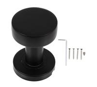 DOITOOL Serrure de Porte Portable Poignée Élégante et Confortable sans n Acier Inoxydable Facile à Installer pour Salle de Bain et Dortoir