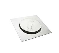 DOITOOL Siphon De Sol En Acier Inoxydable Antirouille - Carré 15 X 15 Cm - Prévention Efficace Des Odeurs Pour Cuisine Et Salle De Bain