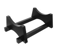 DOITOOL Support en Bois Foncé pour Fût de Vin, Base Stable et Élégante | Compatible Bar et Maison, Montage Facile, Résiste à L’usure Quotidienne, Style Rustique
