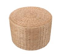 DOITOOL Tabouret Woven Multifonctionnel pour Garçon Fille en Herbe Adorable pour Usage en Plein Air Petit Tabouret Facile à Déplacer