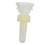 DOITOOL Valve de Vidange pour Sauna Vapeur Blanc en Plastique Résistant Haute Température, Prévient L'accumulation de Calcaire, Accessoire pour Cabine Vapeur
