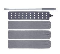 Doiyislem Dépoussiéreur pour sous Les Meubles,Serpillère Plate Lavable - Brosse À Poussière pour Tablettes | pour La Maison La Salle De Bain L'Extérieur Les Stores De Fenêtre Les Murs Les Sols Et Le