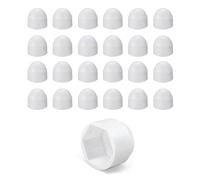 DOJA Barcelona Cache Ecrou - Pack 25 M10: Blanc - Installation Facile, Ajustement Idéal - Cache Boulon pour Montage Simple Et Sécurisé - Capuchon Plastique Offrant Protection Vis Et Finition