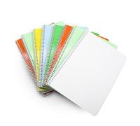 DOJA Barcelona | Cahier Page Blanche A5 | Lot de Cahier 8 | Cahier Feuille Blanche à Couverture Souple | 80 Feuilles Blanches | Cahier Spirale A5 | Couleurs aléatoires, Cahier de Dessin, Bloc Note