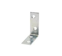 DOJA Barcelona | Equerre Metal | 20 Pcs Equerre Fixation | 30 x 30 x 14 x 1,5 mm | Acier Galvanisé | Corniere Acier pour Equerre Etagere Murale, Tasseau Bois, Meuble d'Angle, Claustra Bois Exterieur