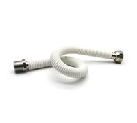 DOJA Barcelona | Flexible Ondulé Extensible | Pack 1 | Kit Raccordement Chaudiere M-F | Filet 1/2"-1/2" | Longueur 300-470mm | Tuyau Gaz Naturel | Pour Raccord Chaudiere, Tuyau Gaz Butane