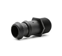 DOJA Barcelona | Jonction Tuyau Arrosage | Pack 25 | Raccord Arrosage Goutte a Goutte | Ø 16mm - 1/2″ | Filetage Male | Raccord Tuyau d'Arrosage | Robinet Jardin, Irrigation Goutte a Goutte