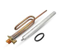 DOJA Barcelona | Kit Résistance pour Chauffe Eau 1500W | Résistance Chauffante + Anode Magnésium + Joint Caoutchouc + Vis Fixation | Pour Ballon Eau Électrique