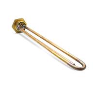 DOJA Barcelona | Resistance Chauffe Eau 1500W | Pack 1 | Resistance Thermoplongeur 220V | Longueur 300mm | Cuivre | Résistance Electrique Chauffante | pour Chauffe Eau Electrique, Ballon Eau Chaude