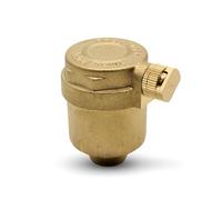 DOJA Barcelona | Valve de Purge | Purgeur Automatique Chauffage | Sortie d'Air Lateral | Male 1/2" | Purgeur d'Air Automatique Laiton | Soupape de Purge d'air Automatique Chauffage, Purgeur Radiateur