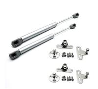 DOJA Barcelona | Verin a Gaz 100N | 2 Pcs Amortisseur à Gaz | Ressort a Gaz 100N-10kg | Acier | Amortisseur pour Placard, Charniere Porte Placard, Camping Car, Armoire Cuisine, Coffre, Verin Meuble