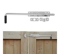 DOJA Barcelona Verrou Baionnette - 420mm - Installation Rapide Et Simple - Loquet sans ressort pour porte, Mécanisme Efficace, Intègre Verrou À Coulisse Et à Ressort - Loquet De Porte