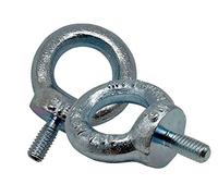 DOJA Industrial | Anneau de levage Mâle M6 | PACK 12 | Ecrou en acier galvanisé pour soulever poids | Pour corde a linge, crochet balancoire, scellement chimique, usage domestique ou industriel