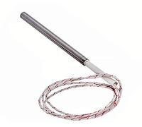 DOJA INDUSTRIAL | Bougie Allumage Poele à Granulés | Resistance Poele Pellets | Longueur: 150 mm | Diamètre: 10 mm | Puissance: 280 W | Tension: 220 V | Chaleur Rapide, Facile à Remplacer