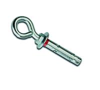 DOJA Industrial | Boulons d'Expansion d'Anneau de Levage | M10-12 | PACK 5 | Vis Crochet pour Fixation | Utilisations: Scellement Chimique, Fixation sur Beton de Cable Acier, Cheville Beton, Tendeur
