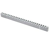 DOJA Industrial | Crémaillère pour Portail Coulissant 1m | Module 4 | 2 Unités | Rail Denté | Fiable et Performant pour Guider le Portail lors de la Manœuvre