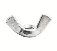 DOJA INDUSTRIAL | Ecrou Papillon M6 | Acier Galvanisé | Assortiment Ecrou à Oreille | 25 Pièces | Accessoire Bricolage | Outils de Fixation