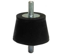 DOJA INDUSTRIAL | Silent Bloc Conique pour Climatiseur M8 | Pied Anti Vibration | avec Écrous et Rondelles | Lot 4 Silent Bloc M8 | Fixation Murale | pour Support Mural Climatiseur Reversible