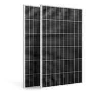 DOKIO 400W Panneau Solaire Monocristallin (2 pièces 200W)