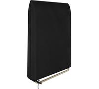 Dokon Couverture de chaise longue pliante 600D Oxford Tissu Noir