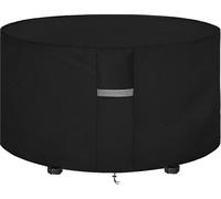 Dokon Couverture pour meubles de jardin 600D Oxford Tissu Rond Ø163x90cm