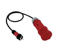 Doktorvolt Adaptateur 1 m 230 V Prise mâle vers Courant Fort 32 A 230 V 5P
