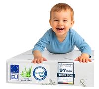 DOLCI SOGNI Matelas 70x140 Enfant, Matelas Bebe 70x140 cm, Épaisseur 14 cm, Matelas Lit Parapluie, Housse en Aloe Vera Déhoussable et Lavable, Oeko-TEX® et CertiPUR™, Matelas Lit Bebe