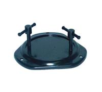 DOLEX BT6/BT67 - Base de vis pivot 360° - Acier noir pour vises 56/87/47/76