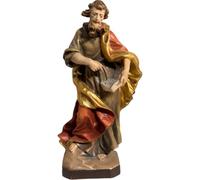 DOLFI San Mario 30 cm - Bois coloré à la main dans la vallée Gardena - Figurine de crèche