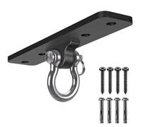 Dolibest Suspension de Plafond Hamac Balançoire Fixation pour Chaise Hamac Suspendue pour Sac Lourd Fixation Murale en Bois/Béton