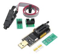 DollaTek Sop8 soic8 Test Clip pour eeprom 25cxx / 24cxx + ch341a 24 25 série eeprom Flash bios USB Programmeur