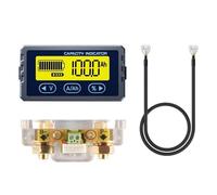 DollaTek Testeur de batterie Coulomb Compteur Indicateur de capacité Détecteur Li-ion Lifepo4 Coulomètre Voltmètre 8-120V 100A (0-150A)